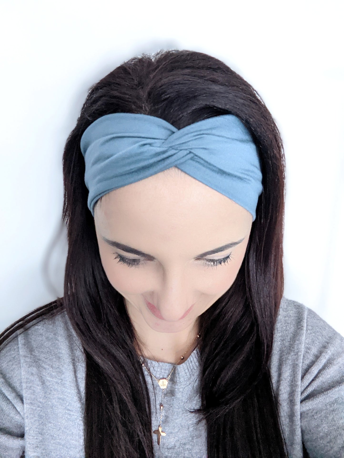 Mauve Daisy Headband for Women | WIDE OR TURBAN TWIST