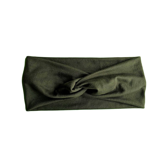 Olive Green Turban Twist | Headband for Women